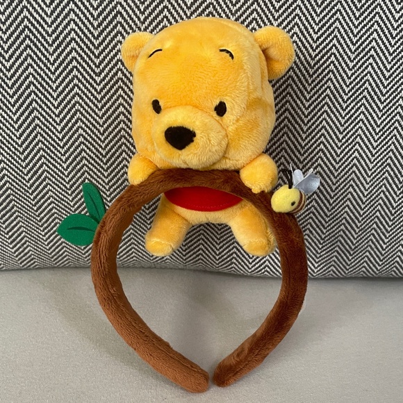 NWT Tokyo Disney Resort Disney Winnie-the-Pooh Plush Headband - Picture 1 of 6